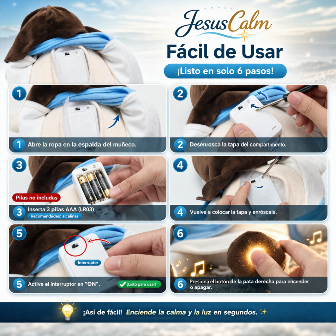 Peluche che Respira per Dormire in Pace