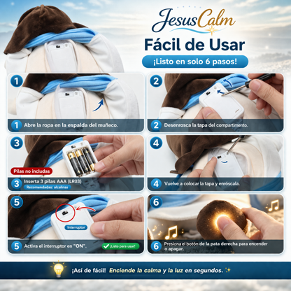 Peluche che Respira per Dormire in Pace