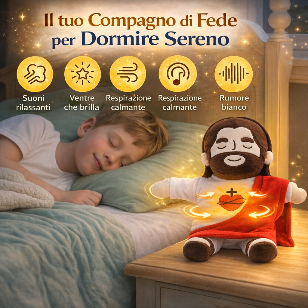 Peluche che respira per dormire in pace